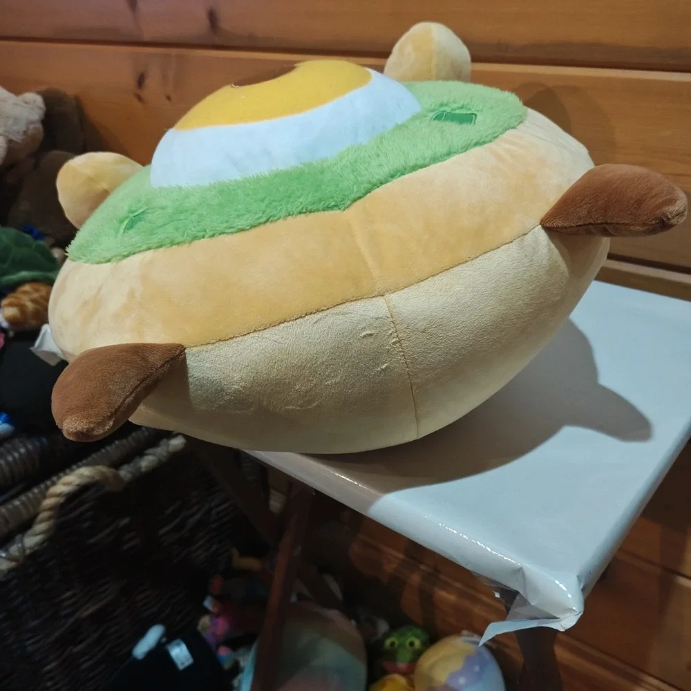 Disney Parks ~ Munchlings Avocado Breakfast‎ Bagel Mike Wazowski Plush 14